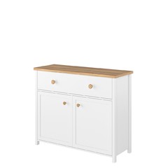 Komoda bílá 2D1S Story SR05