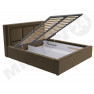 Čalouněná postel s úložným prostorem a roštem Koay