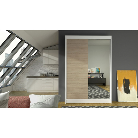 Posuvná skříň se zrcadlem Parys I