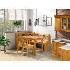 Kuchyňský kout + stolek Santiago se židlemi