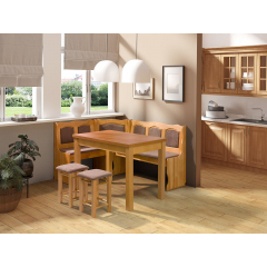 Kuchyňský kout + stůl se židlemi Soter