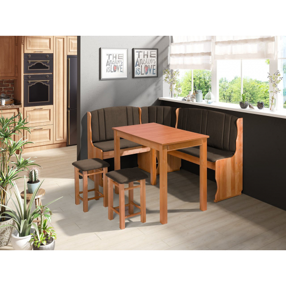 Kuchyňský kout + stůl se židlemi Soter II