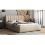 Čalouněná postel s rolovatelným roštem Sonden
