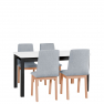 Rozkládací stůl se 4 židlemi - AL05