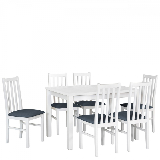 Rozkládací stůl se 6 židlemi - AL18
