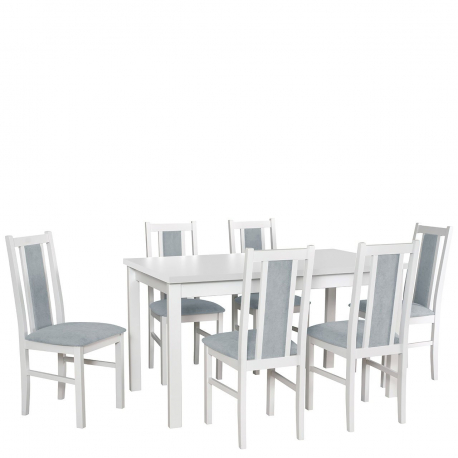 Rozkládací stůl se 6 židlemi - AL20