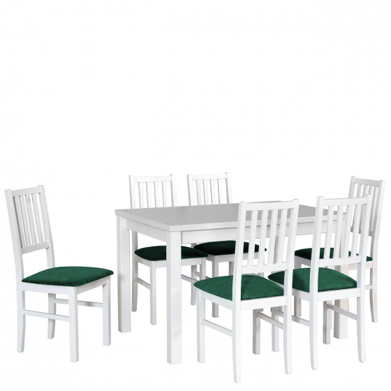 Rozkládací stůl se 6 židlemi - AL19