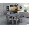 Rozkládací stůl se 6 židlemi - AL19