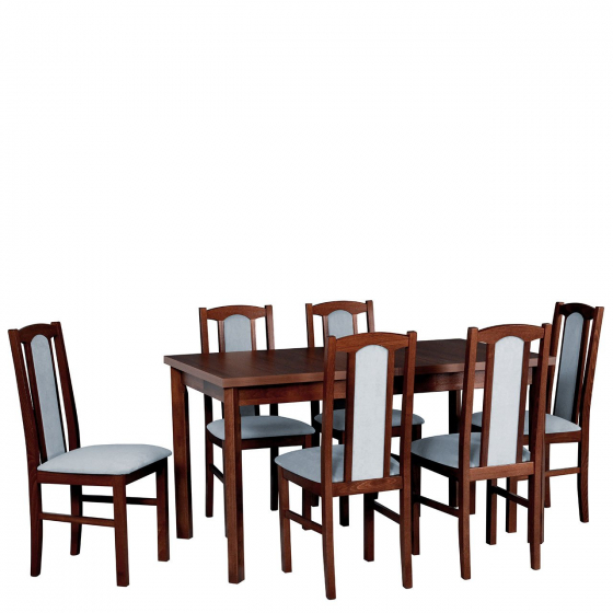 Rozkládací stůl se 6 židlemi AL31