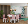 Rozkládací stůl se 6 židlemi - AL51