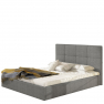 Čalouněná postel s úložným prostorem Atenso Duo