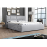 Čalouněná postel s úložným prostorem a roštem Nido