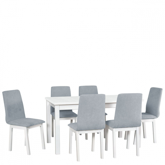 Rozkládací stůl se 6 židlemi - AL37