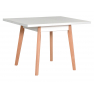 Rozkládací čtvercový stůl se 4 židlemi - AL39