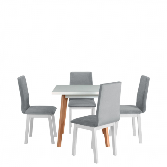 Rozkládací stůl se 4 židlemi - AL40