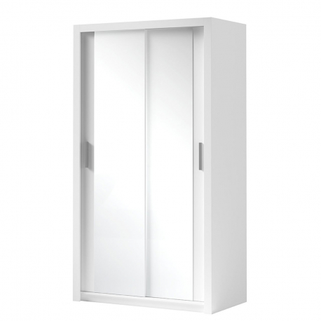 Šatní skříň s posuvnými dveřmi a se zrcadlem Kler SZ120 KE05