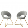 Sada dvou moderních židlí Archie 105