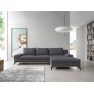 Rohová rozkládací sedačka s úložným prostorem Arrow