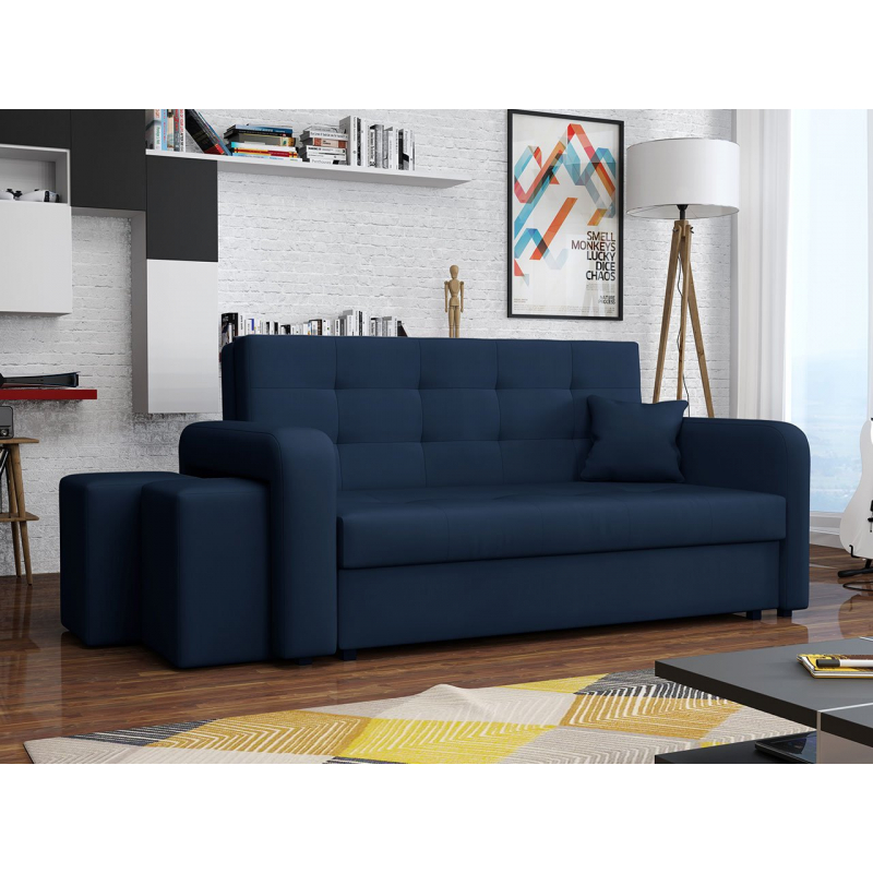 Rozkládací pohovka s úložným prostorem Clivia Home III