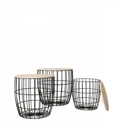 Sestava 3 konferenčních stolků Amiuk