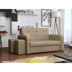 Rozkládací pohovka s taburetami Clivia Home II