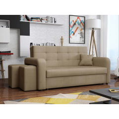 Pohovka s taburetkami Clivia Home III