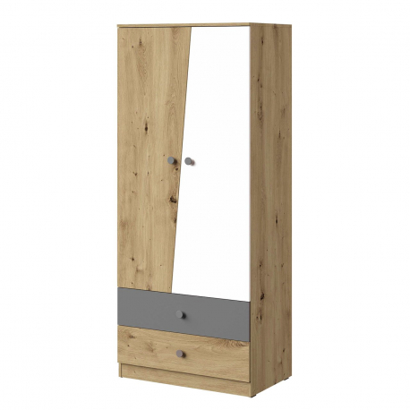 Dvoudveřová skříň Wurak 80 WK01