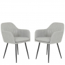 Sada dvou čalouněných židlí Ginani II S