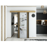 Posuvné dveře se zrcadlem Gossio 2 90