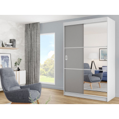 Šatní skříň se zrcadlem Iceland 138 III