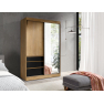 Posuvná skříň se zrcadlem Etotti 140