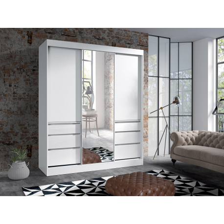 Posuvná skříň Etotti 180 se zásuvkami