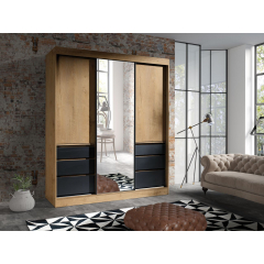 Posuvná skříň Etotti 180 se zásuvkami