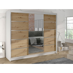 Šatní skříň s posuvnými dveřmi Geneva VI