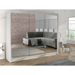 Šatní skříň se zrcadlem Geneva III