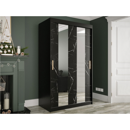 Šatní skříň so zrkadlem Nonnus 120 Pole