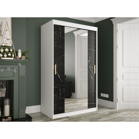 Šatní skříň se zrcadlem Nonnus 120 T1