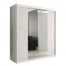 Zrcadlová šatní skříň Nonnus 180 T1