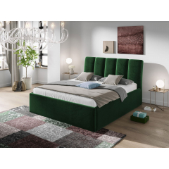 Čalouněná postel Okavango s úložným prostorem