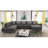 Rohová sedací souprava s funkcí spaní Tony Sale
