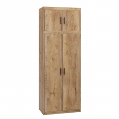 Šatní skříň Melen 2D + nástavec