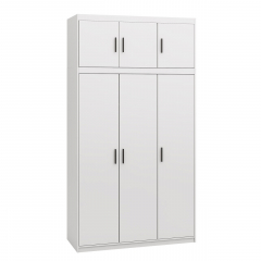 Šatní skříň Melen 3D + nástavec