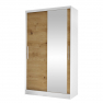 Zrcadlová šatní skříň Kamabi VI