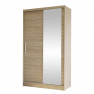 Zrcadlová šatní skříň Kamabi VI