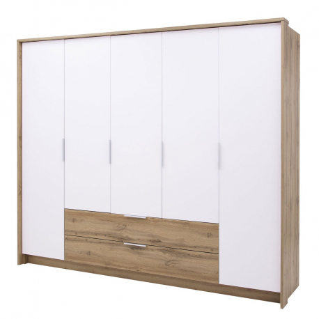 Šatní skříň se zásuvkami Soleriny 255