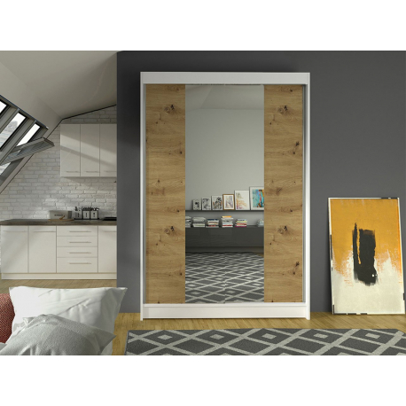 Posuvná skříň se zrcadlem Parys II