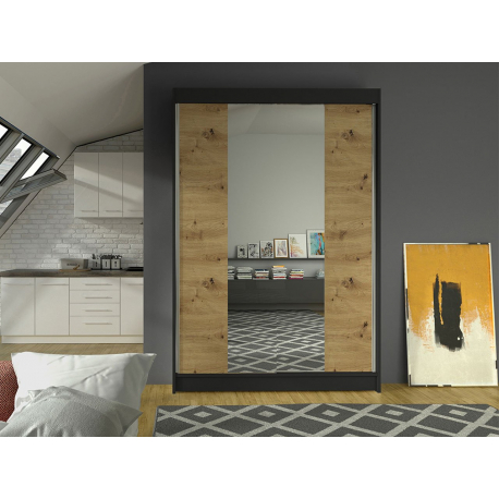 Posuvná skříň se zrcadlem Parys II