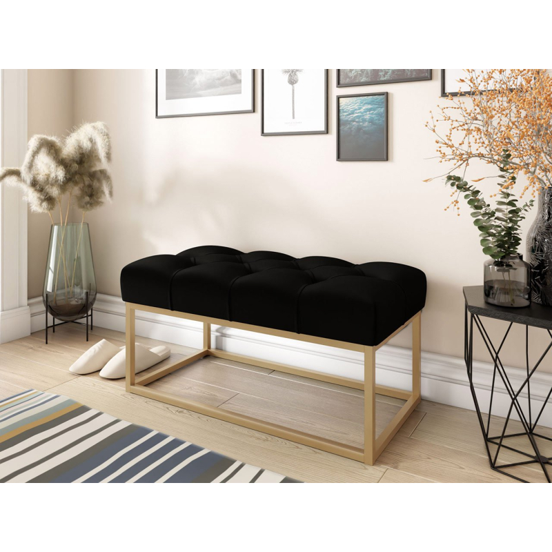 Čalouněná lavice Teodorin Gold 80