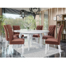 Rozkládací stůl Julia FI 100 se 6 židlemi st85 06