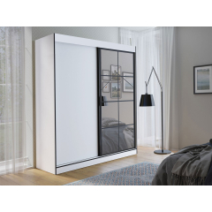 Šatní skříň s posuvnými dveřmi Birelto II 180 2D